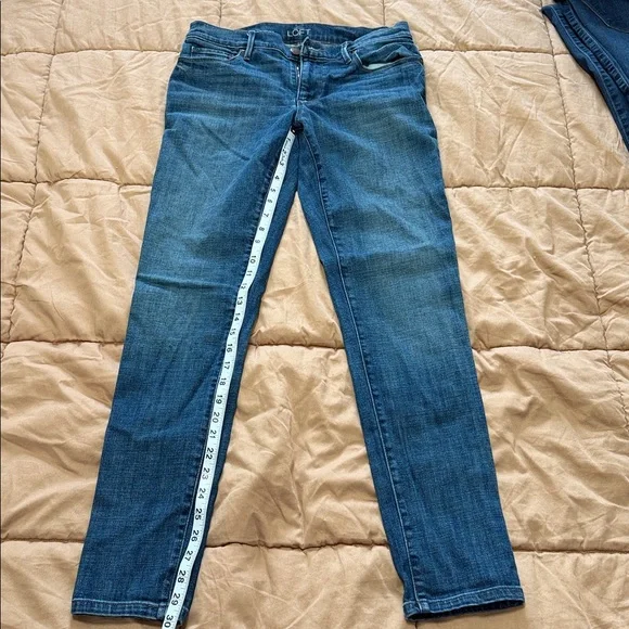LOFT Classic Blue Straight Leg Jeans - Picture 5 of 5